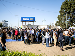 Saturday February 29, 2020 groundbreaking ceremony for Destination Crenshaw, an open-air museum dedicated to celebrating the past, present, and future of Crenshaw, a South LA neighborhood referred to as LA’s “heart of African-American commerce”
