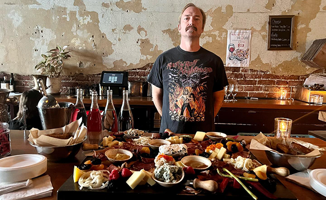 Zach Negin, owner of the Tabula Rasa shops, in his first Hollywood-Thai Town location