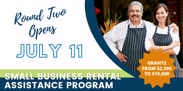 L.A. City Small Business Rental Assistance Program, round 2 opens on July 11, 2022